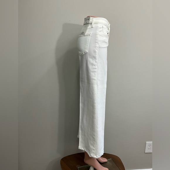 Joe's Jeans White High-Rise Straight Leg Jeans - Picture 4 of 7